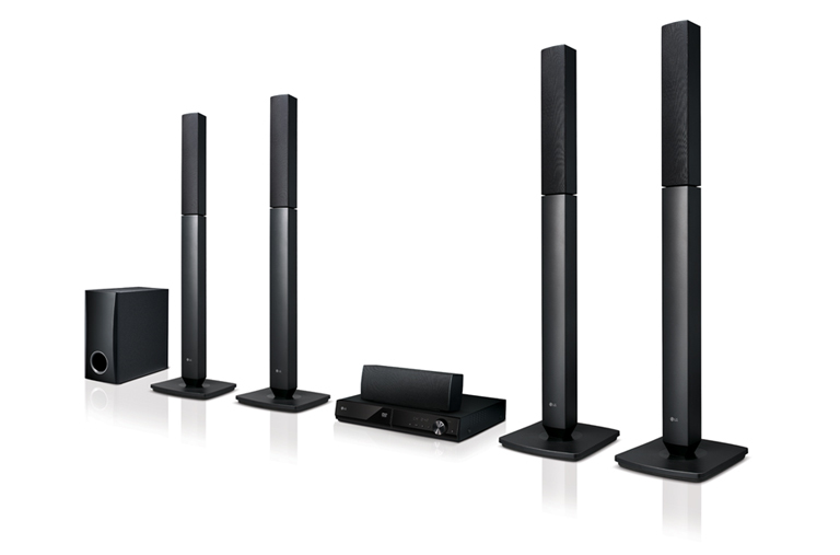 LHD457.AEUSLLK home cinema system 5.1 channels Black