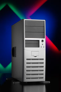 Chieftec Silver Fox ATX Midi Tower Case: BG-01B-B-SL