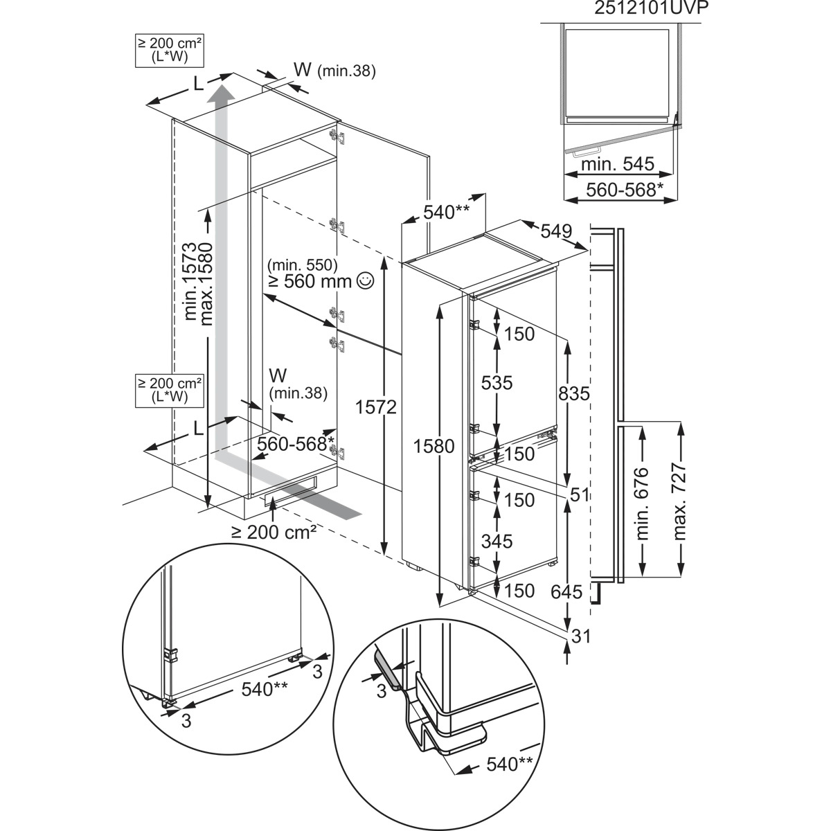 Electrolux KNS5LE16S Built-in – image 7