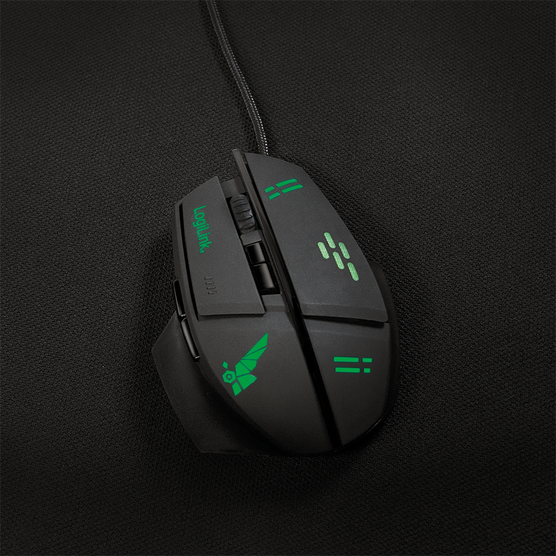 LogiLink ID0157 mouse Gaming Right-hand USB Type-A Optical 3200 DPI – image 8
