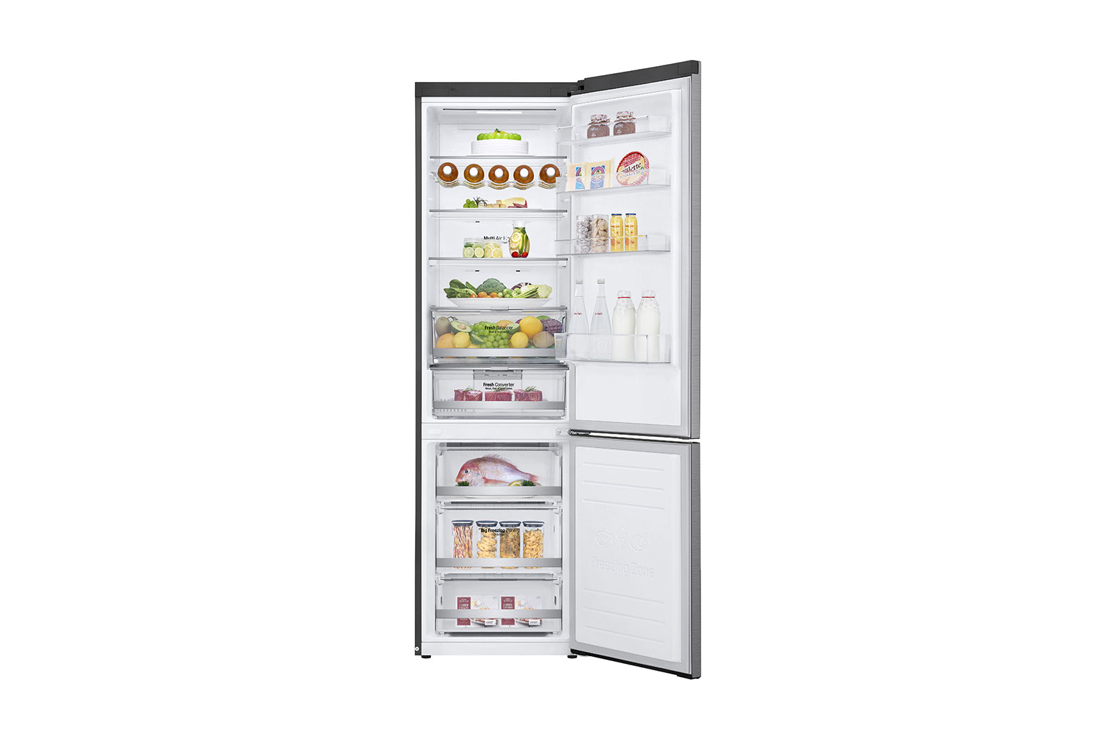 LG GBB72PZDFN fridge-freezer Freestanding – image 2