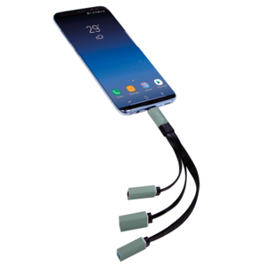 LogiLink UA0315 interface hub USB 3.2 Gen 1 (3.1 Gen 1) Type-C 5000 Mbit/s Black, Grey – image 5
