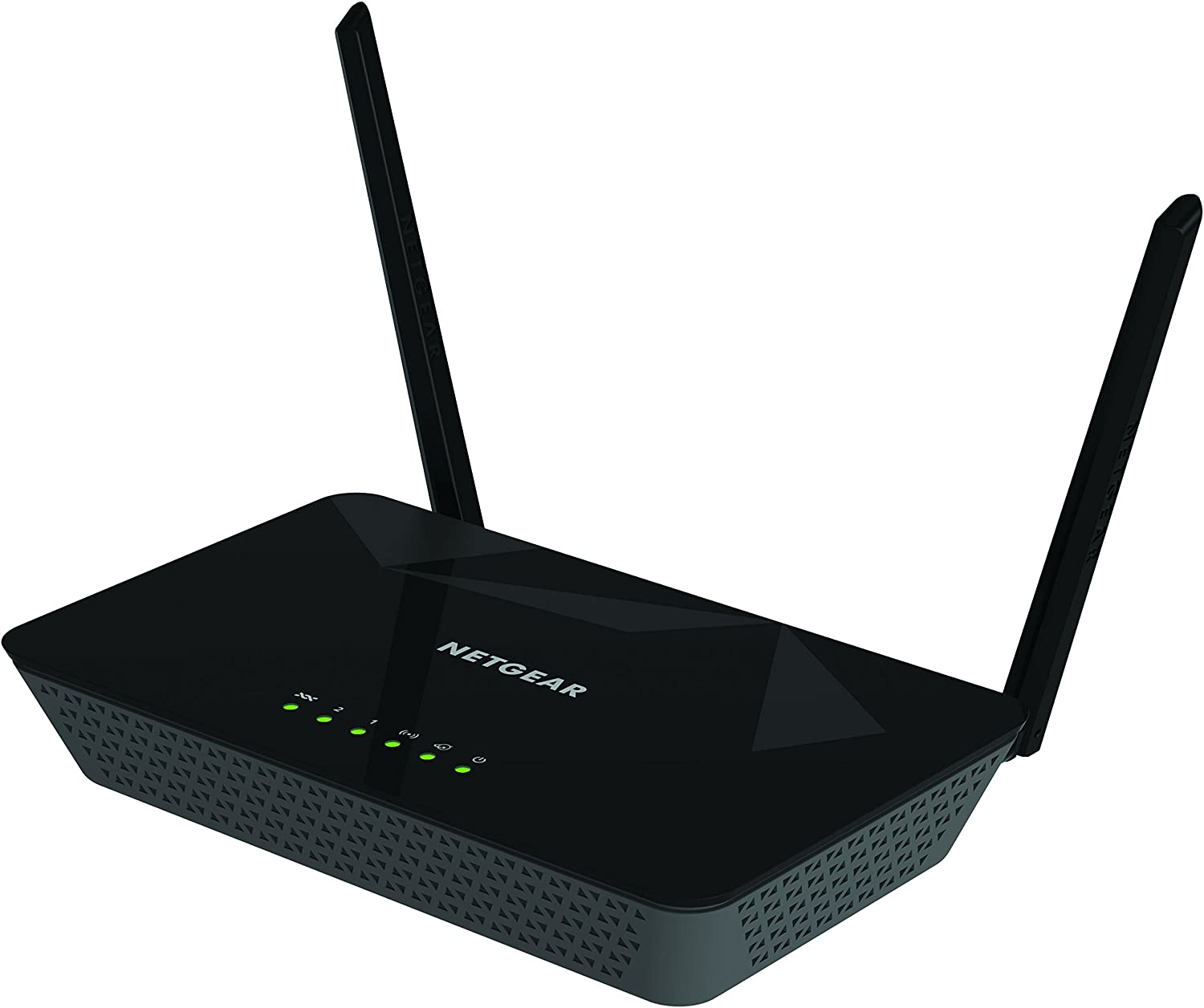 NETGEAR D1500 wireless router Fast Ethernet Single-band (2.4 GHz) Black