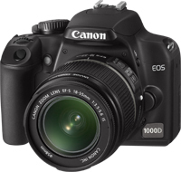 Canon 1000D + EF 18-55DC