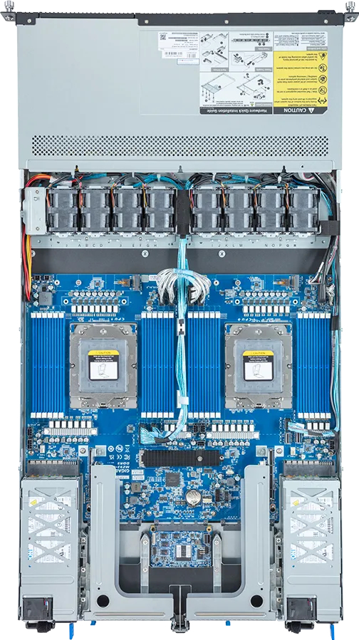 GIGABYTE R183-Z90-AAV2 LGA 6096 Rack (1U) Black, Steel – image 3