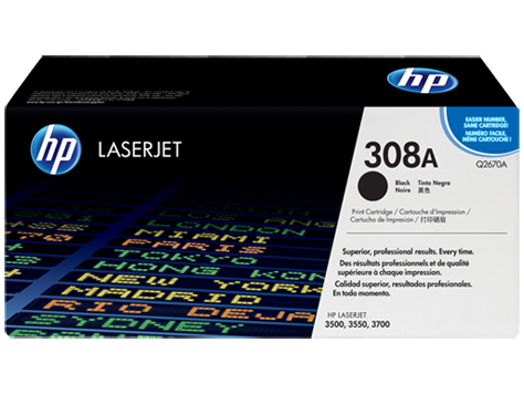 HP 308A toner cartridge 1 pc(s) Original Black