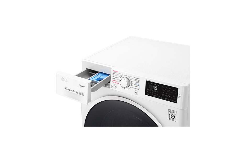 LG F4J6TG0W washer dryer Freestanding Front-load White – image 4