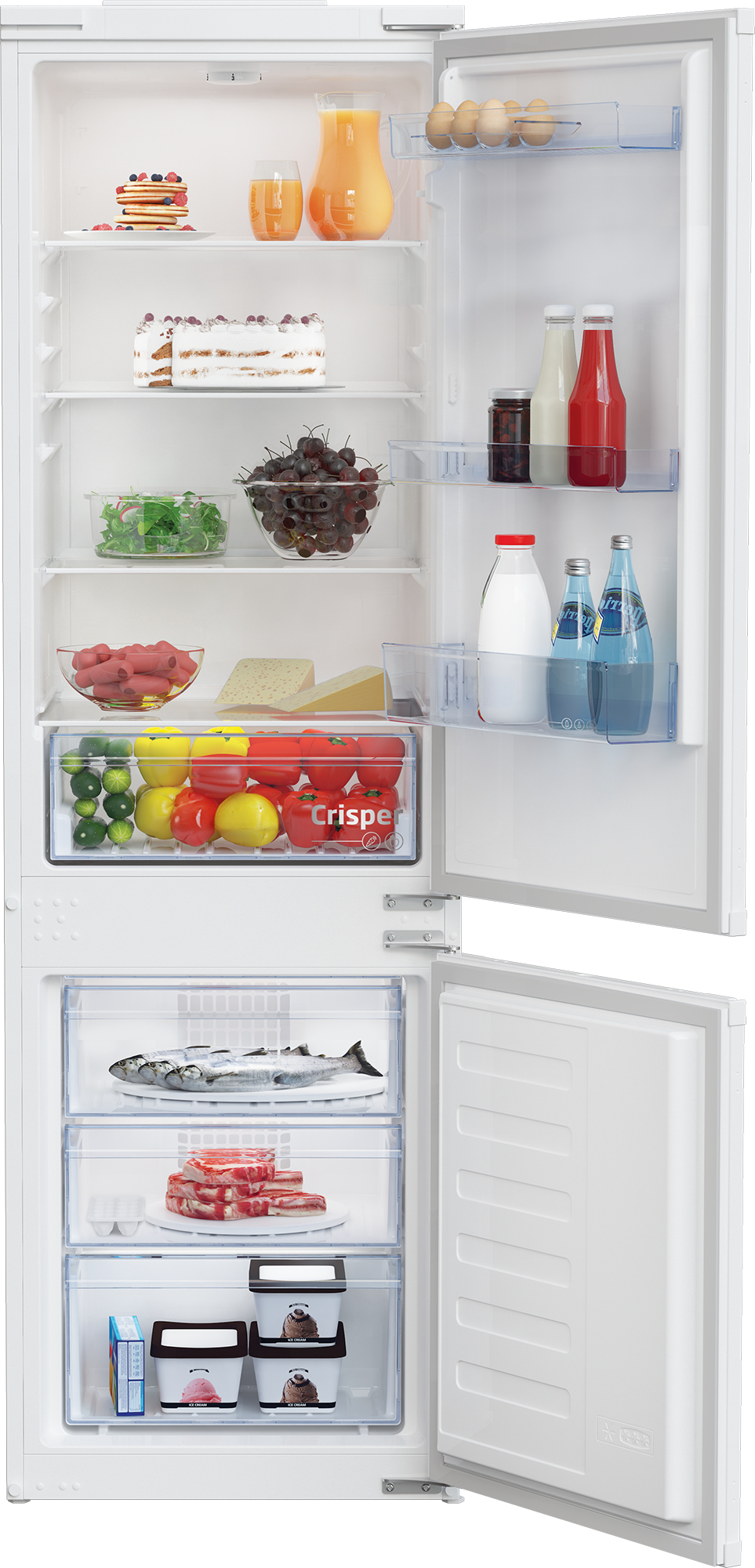 Beko BCSA285K4SN1 — vue 1 sur 6