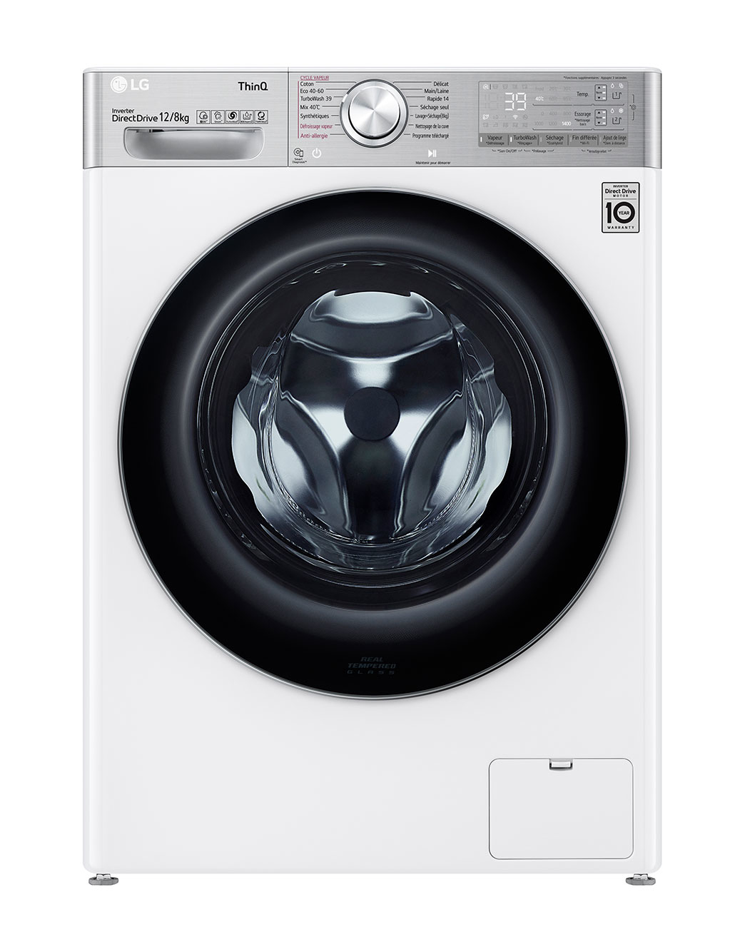 LG F284V92WSTA washer dryer Freestanding Front-load White