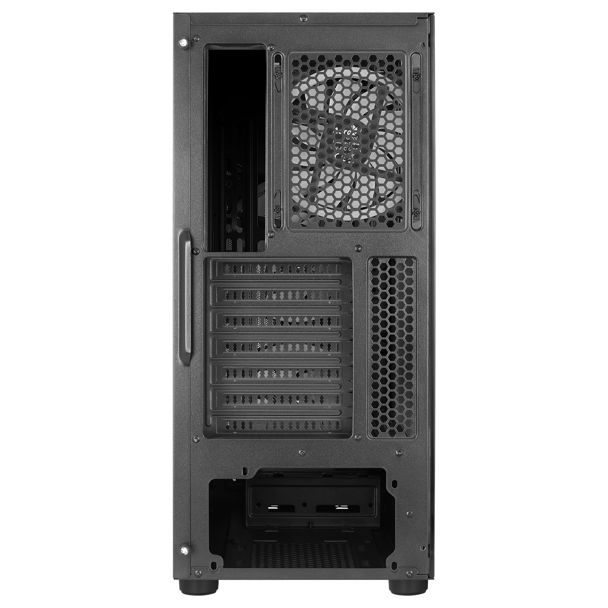 Aerocool SCAPEBKV3 Gaming ATX Case Front RGB LED Tempered Glass 3x ARGB Fans Black – image 9