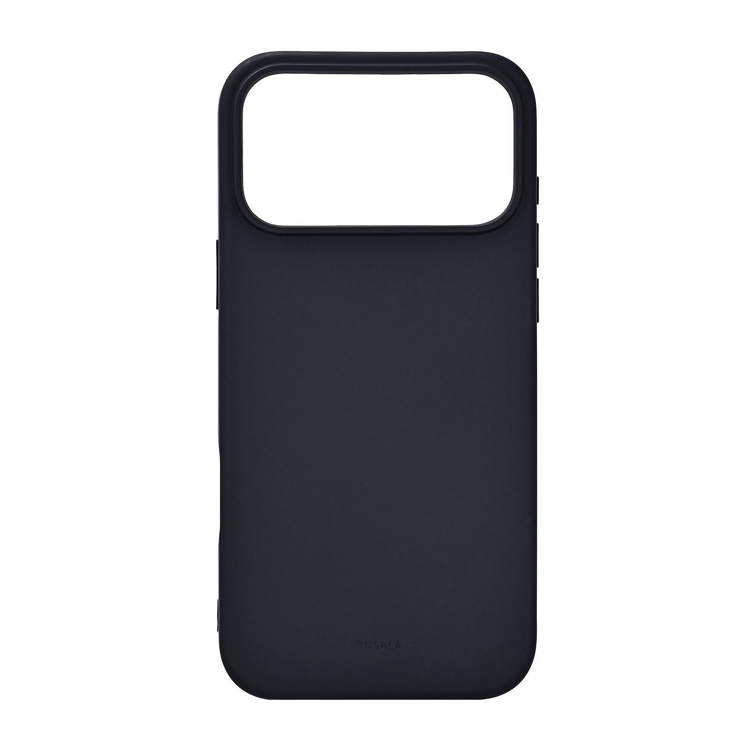 Onsala Phone Case with Silicone Feel Black - iPhone 17 Pro Max/18 Pro Max