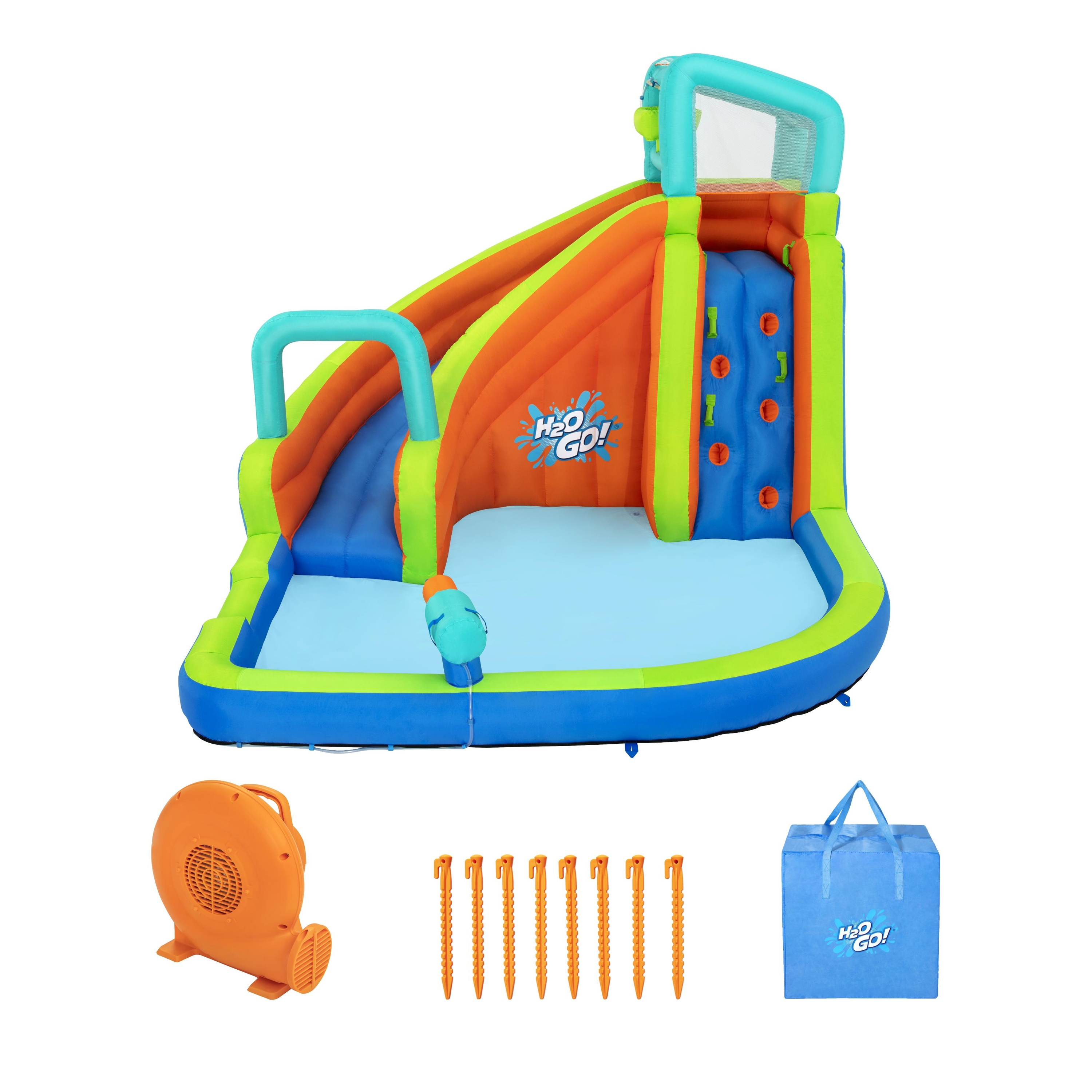 Resim H2OGO! Turbo Splash Çocuk Şişme Mega Su Parkı 2,7 m