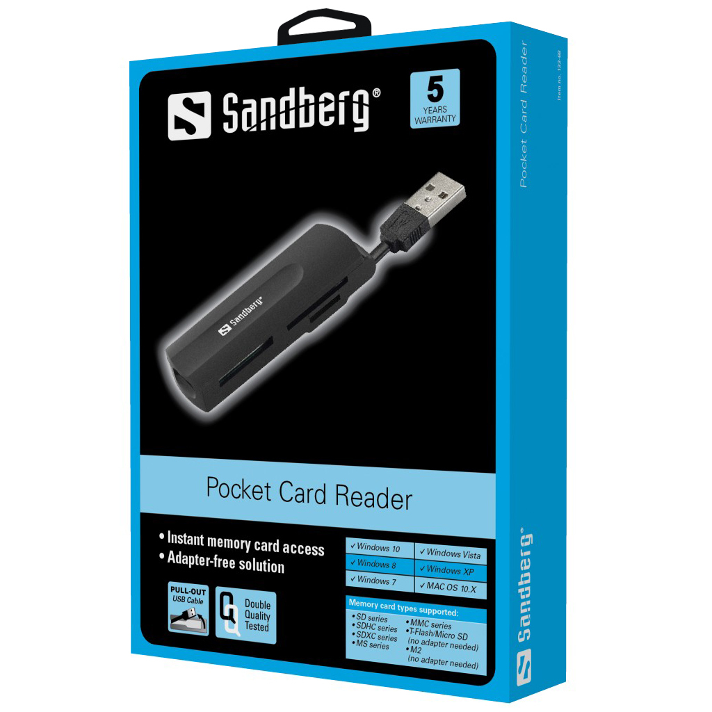 Sandberg Pocket Card Reader – image 2