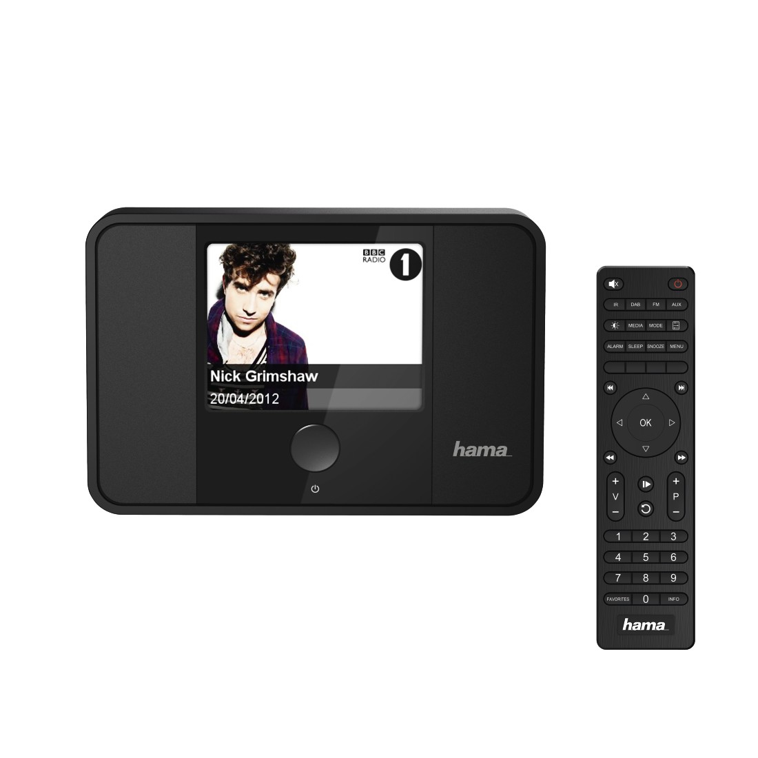 Hama DIT1000MBT Internet Digital Black – image 2