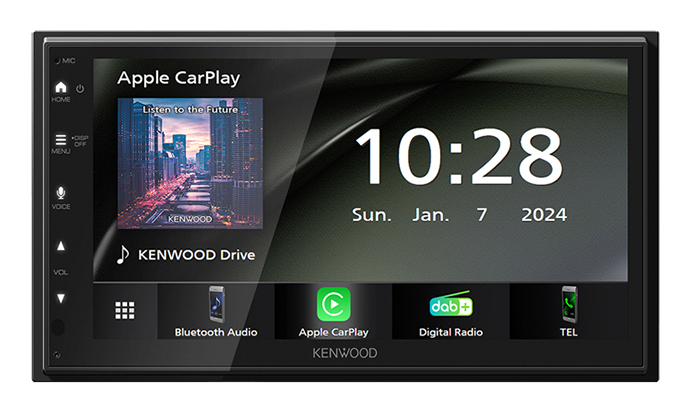 Kenwood DMX6523DABS car media receiver Black Wi-Fi Bluetooth – image 2