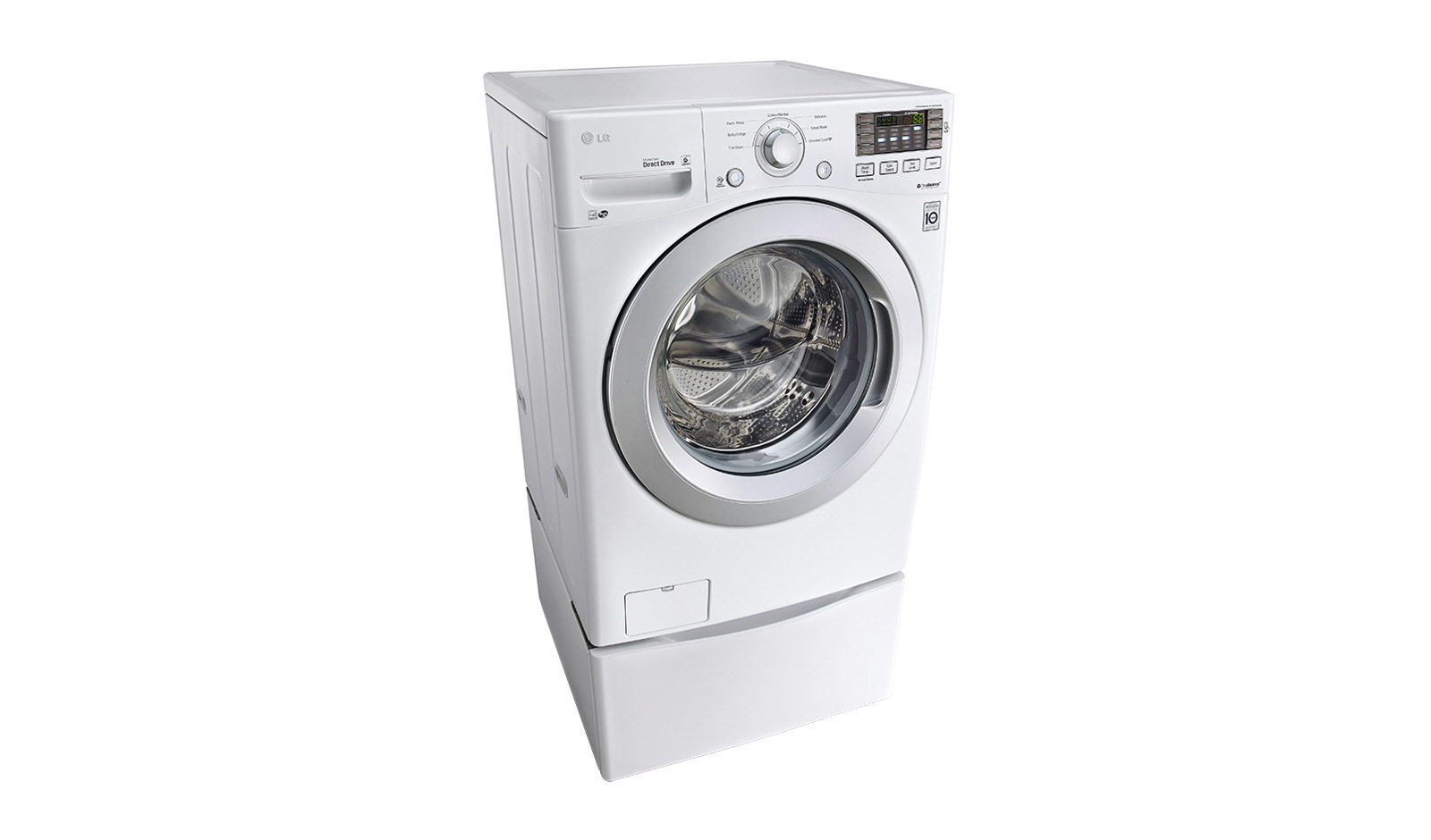 LG WM3170CW washing machine Front-load 1300 RPM White – image 3