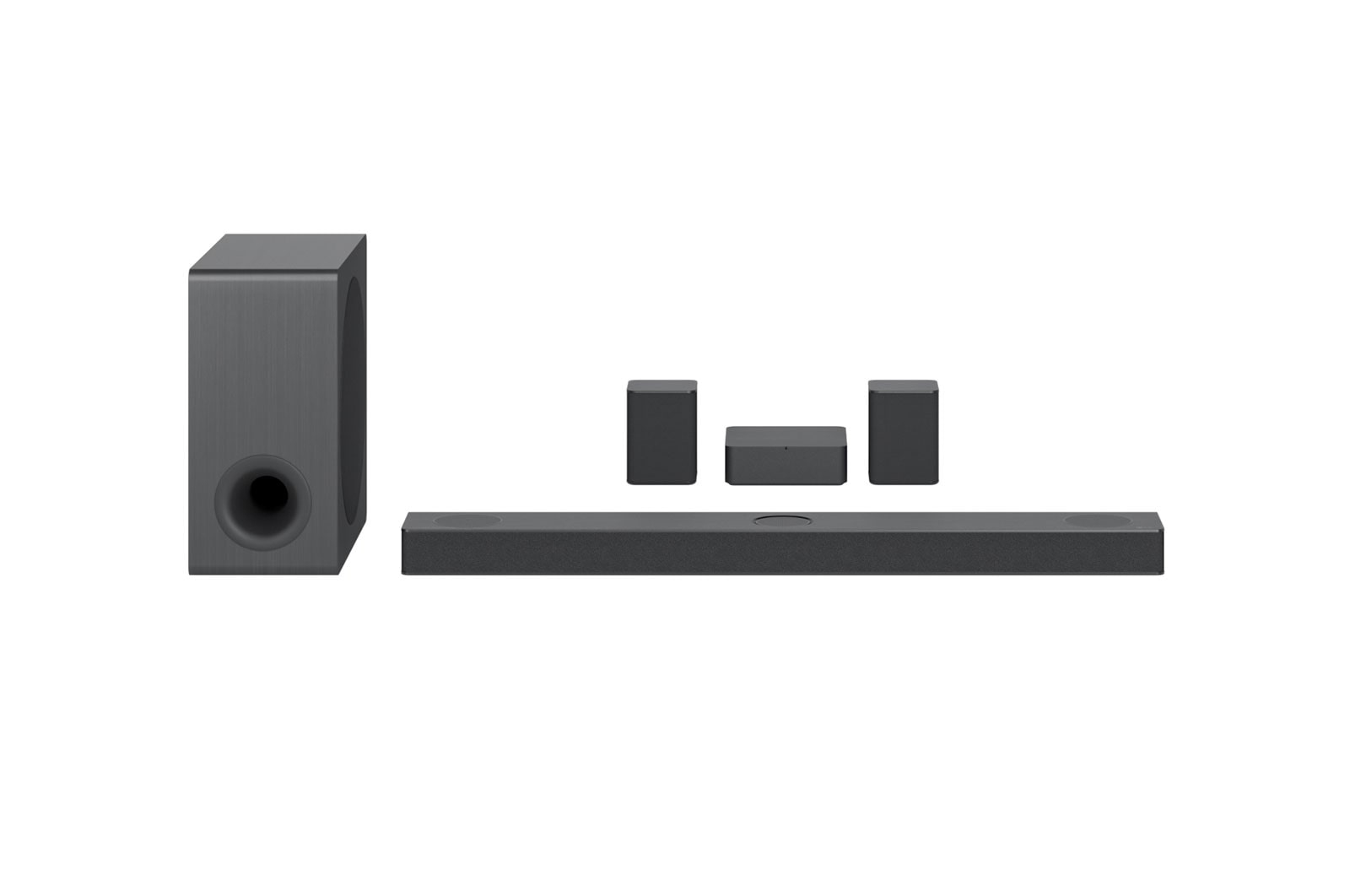 LG DS80QR soundbar speaker Silver 5.1 channels – image 1