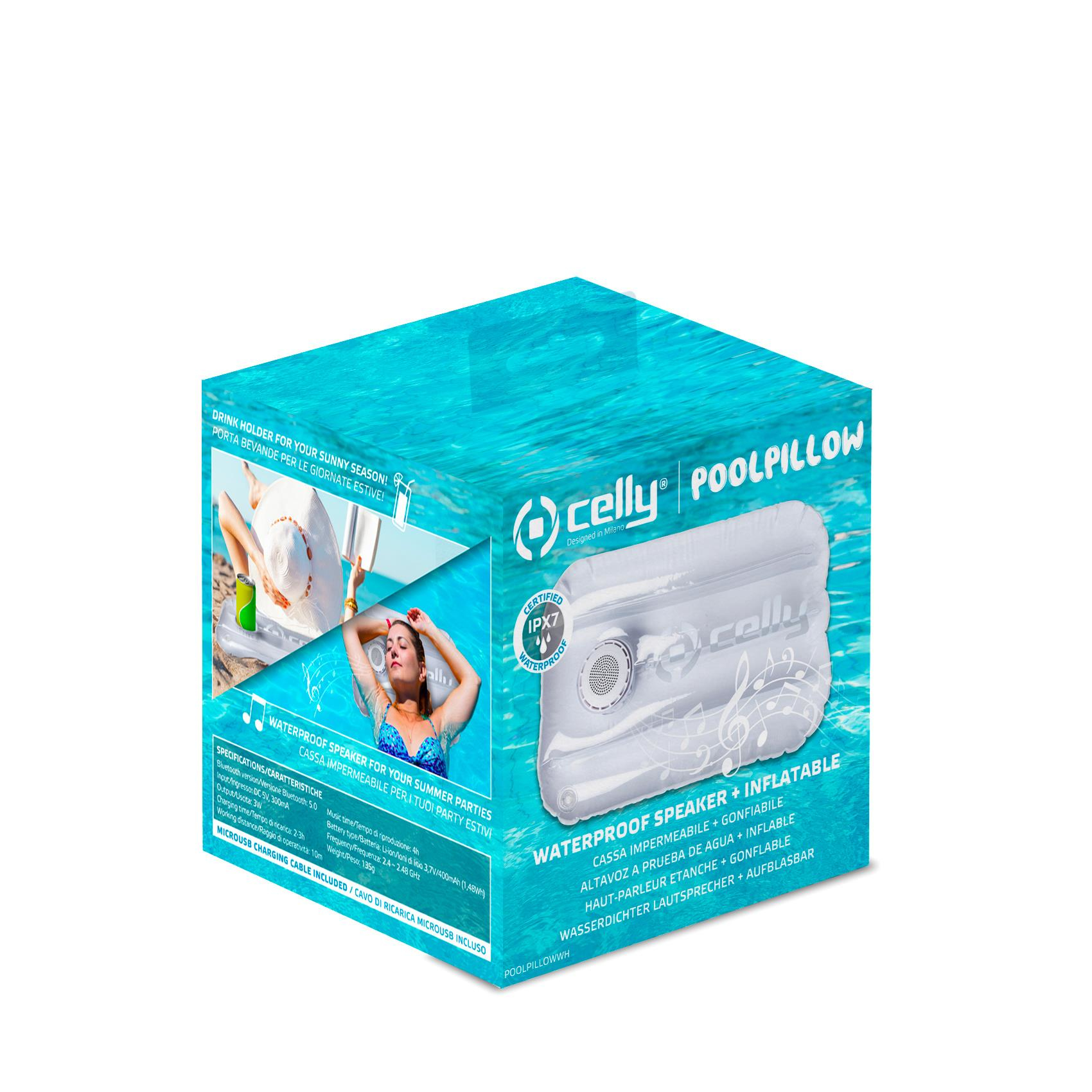 Celly Poolpillow Mono portable speaker White – image 6