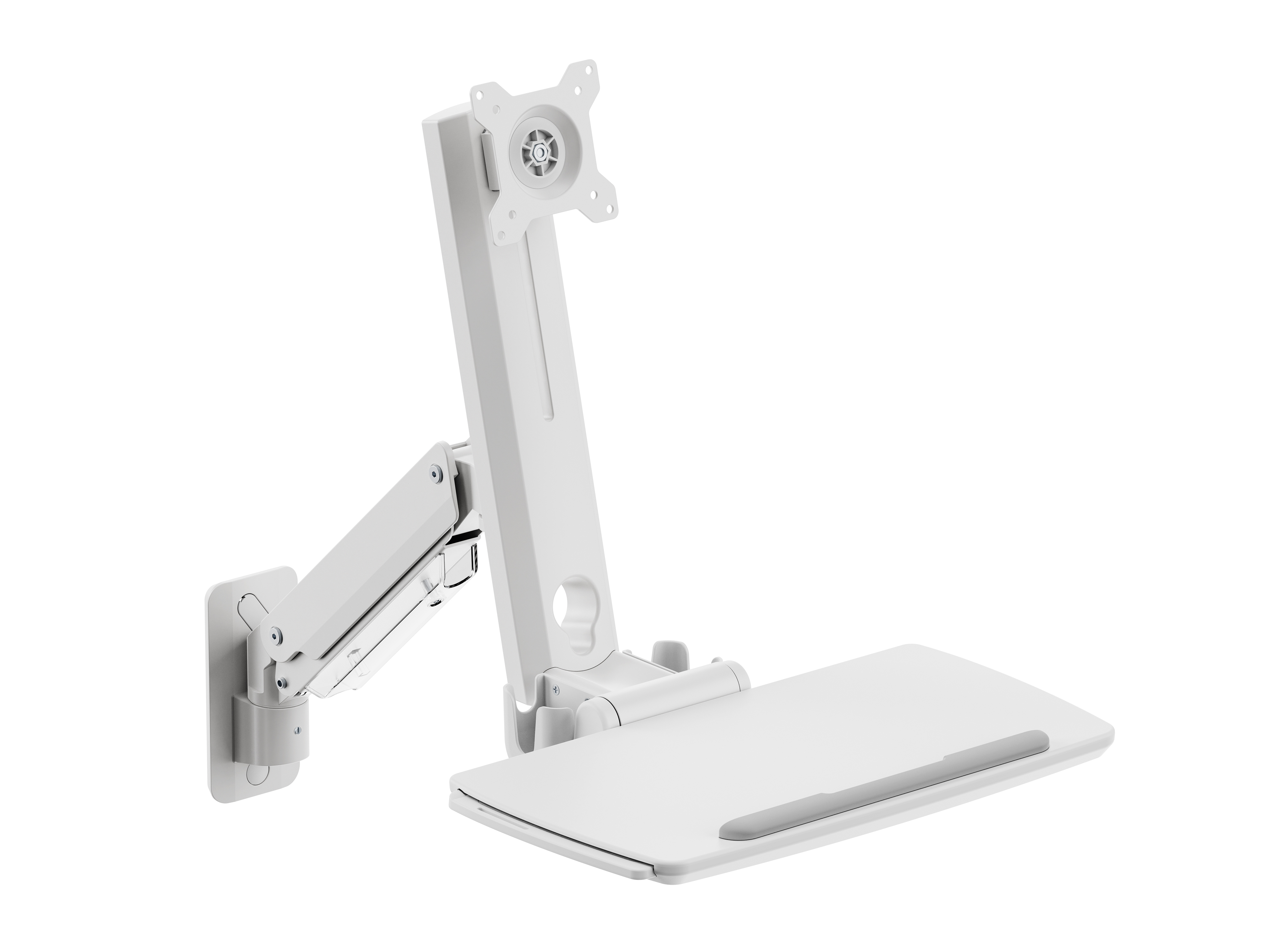 Multibrackets 6800 base e supporto per PC/workstation All-in-One 10,5 kg Bianco 38,1 cm (15") 68,6 cm (27")