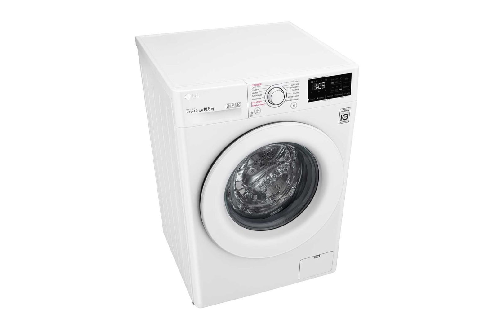 LG F14V33WHS washing machine Front-load – image 8