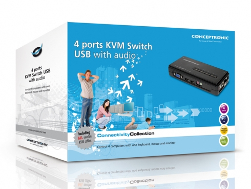 Conceptronic 4-Port USB VGA – image 6