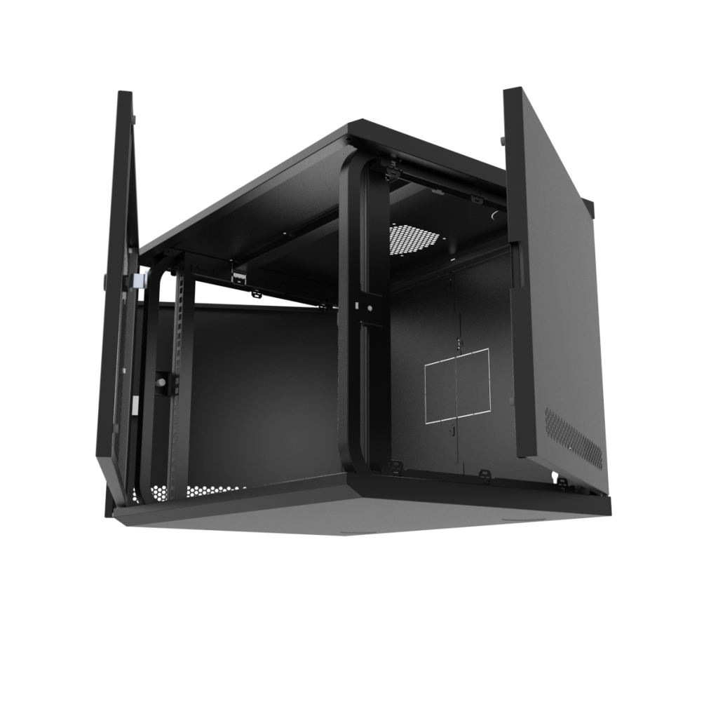 Vertiv GL09WMFP-B-AF rack cabinet 9U Wall mounted rack Black – image 3