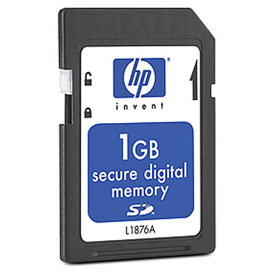 HP Photosmart 1 GB SD Card