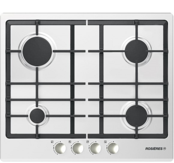 Rosieres RTG64FBRB hob White Built-in Gas 4 zone(s)