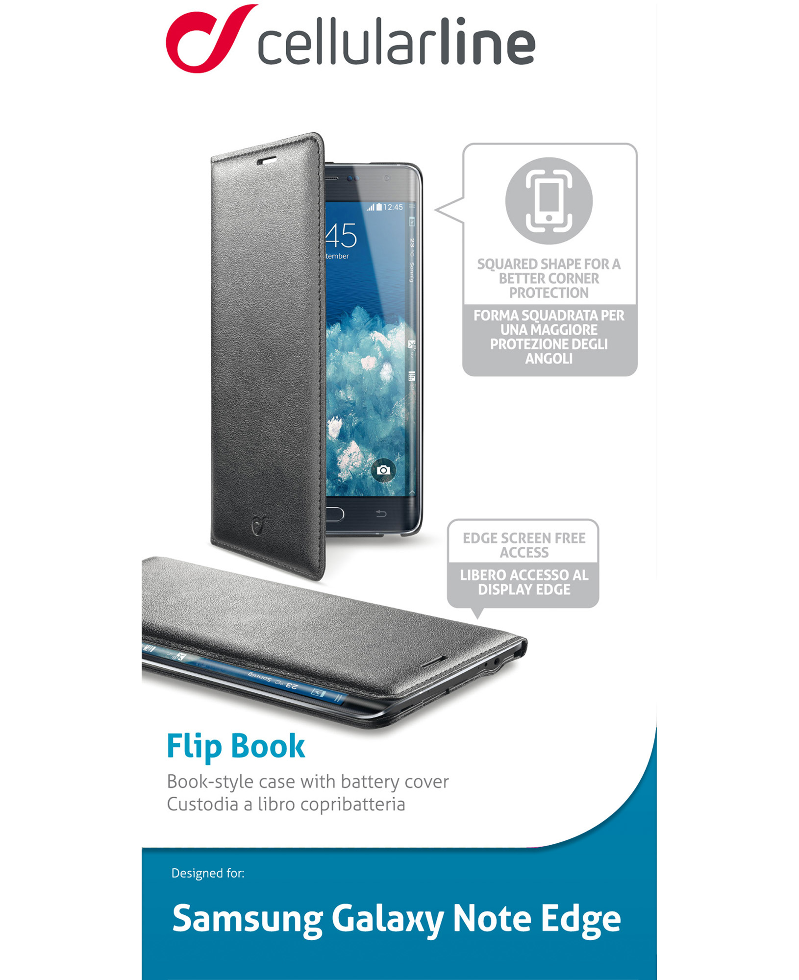 Cellularline Flip Book - Galaxy Note Edge – image 3
