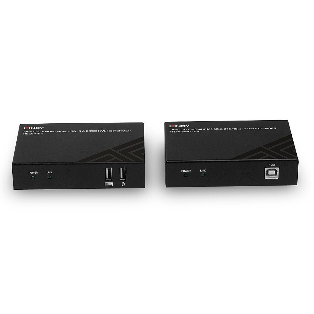 Lindy 100m Cat.6 HDMI 4K60, USB and RS232 KVM Extender – image 3