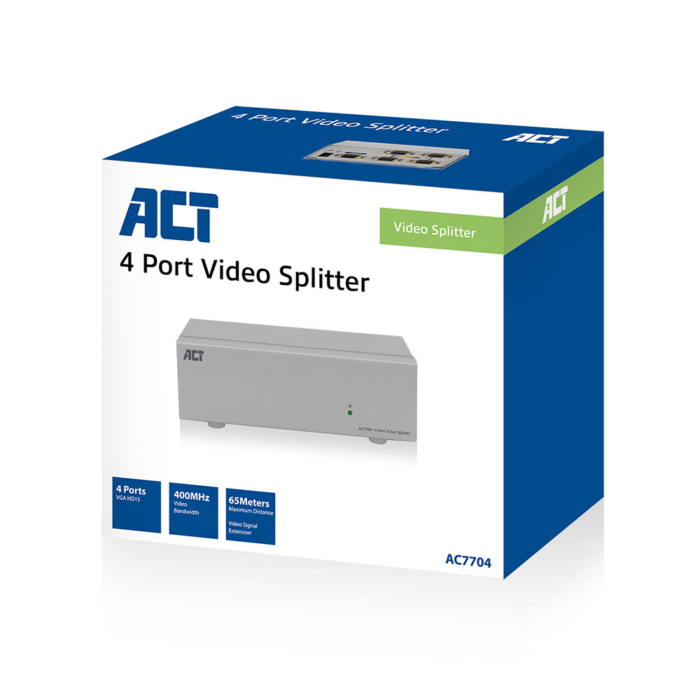 ACT AC7704 VGA splitter 4 ports – image 4