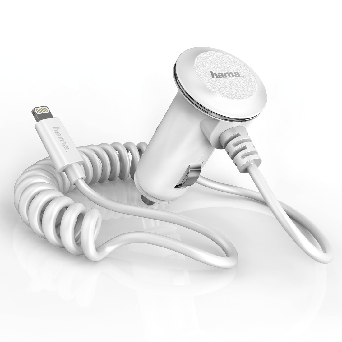 Hama 00173644 mobile device charger Universal White Cigar lighter Auto – image 1