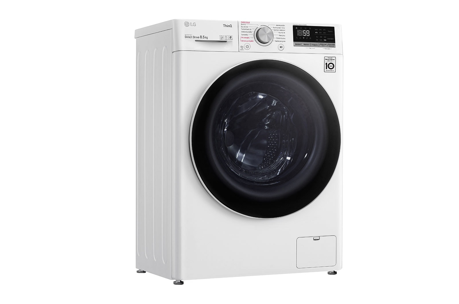 LG F28V5GY1W washing machine Front-load – image 9