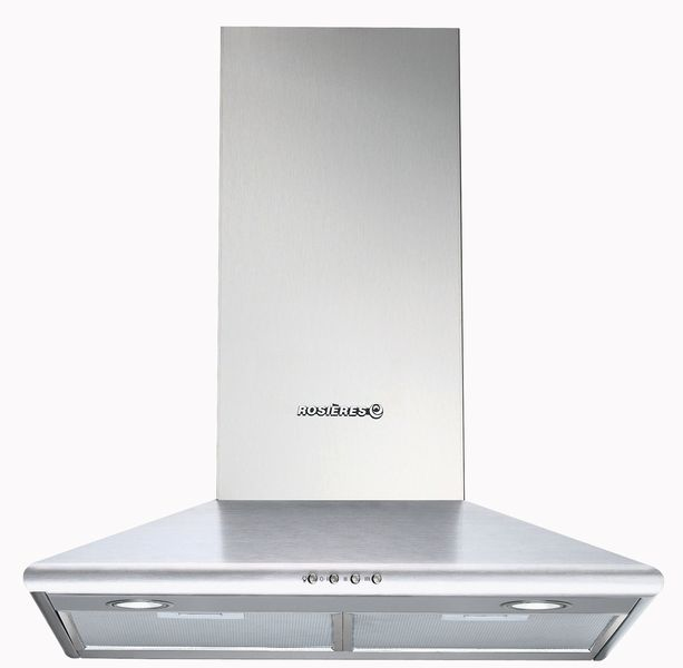 Rosieres RHP675IN cooker hood Wall-mounted Silver 490 m³/h