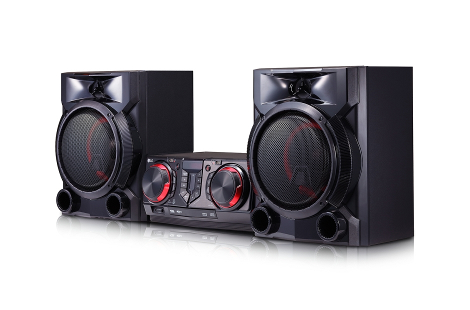 LG CJ65 home audio system Home audio mini system Black, Red – image 5