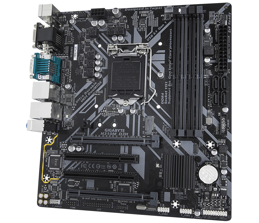 GIGABYTE H310M D3H – image 2