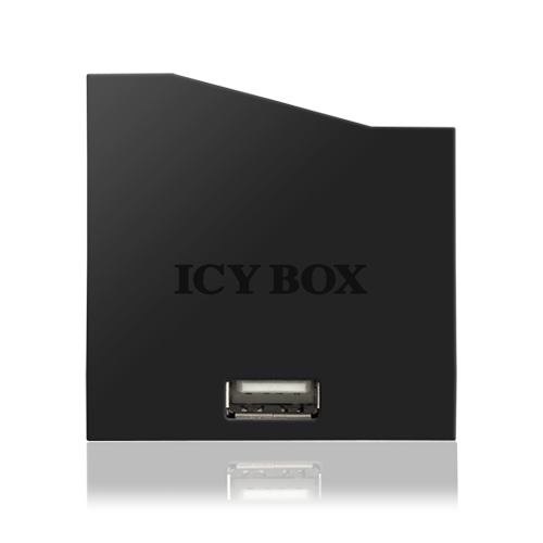 ICY BOX IB-870 card reader USB 2.0 Black – image 2
