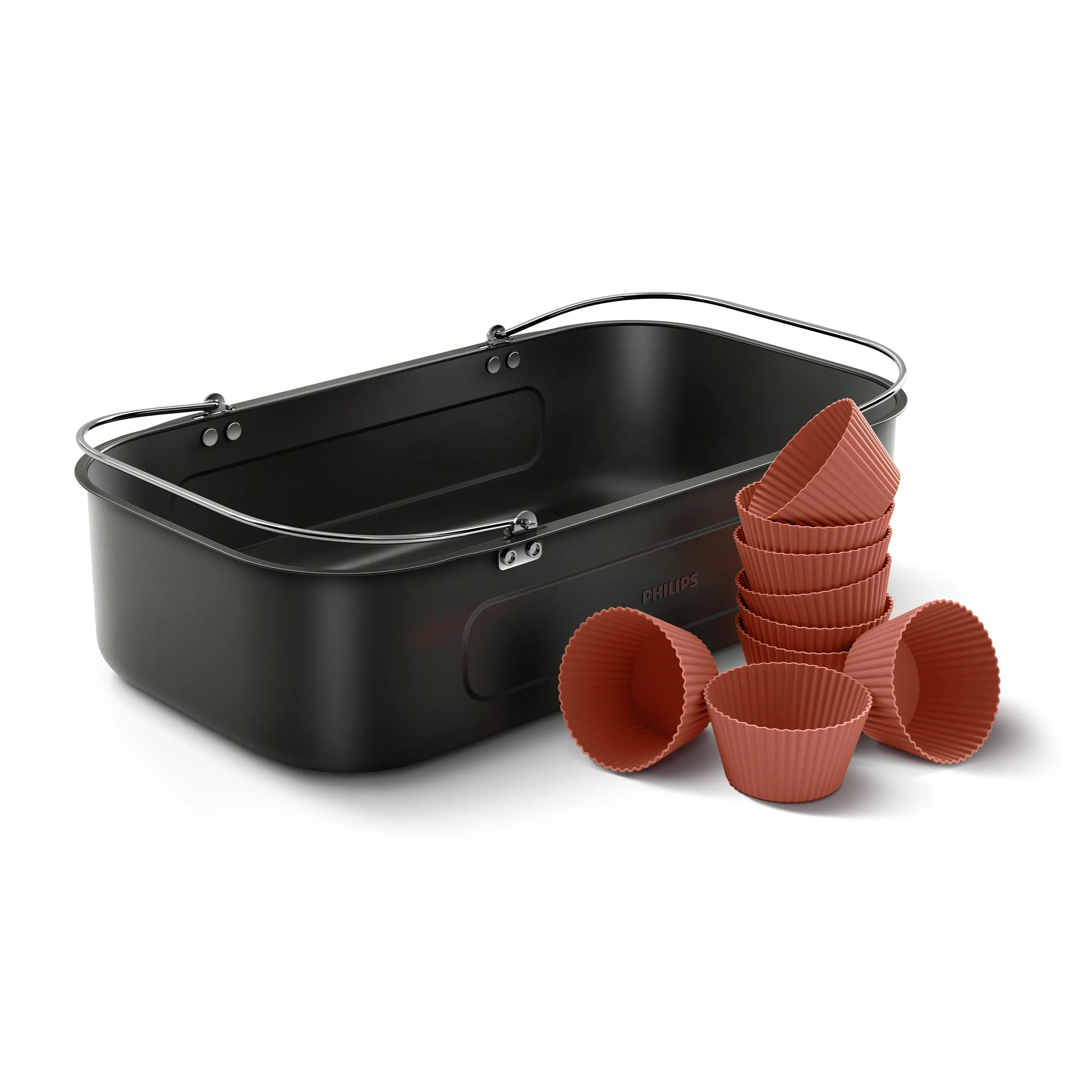 Philips Airfryer Accessoires Bakblik met 9 muffinvormen NX1151/00