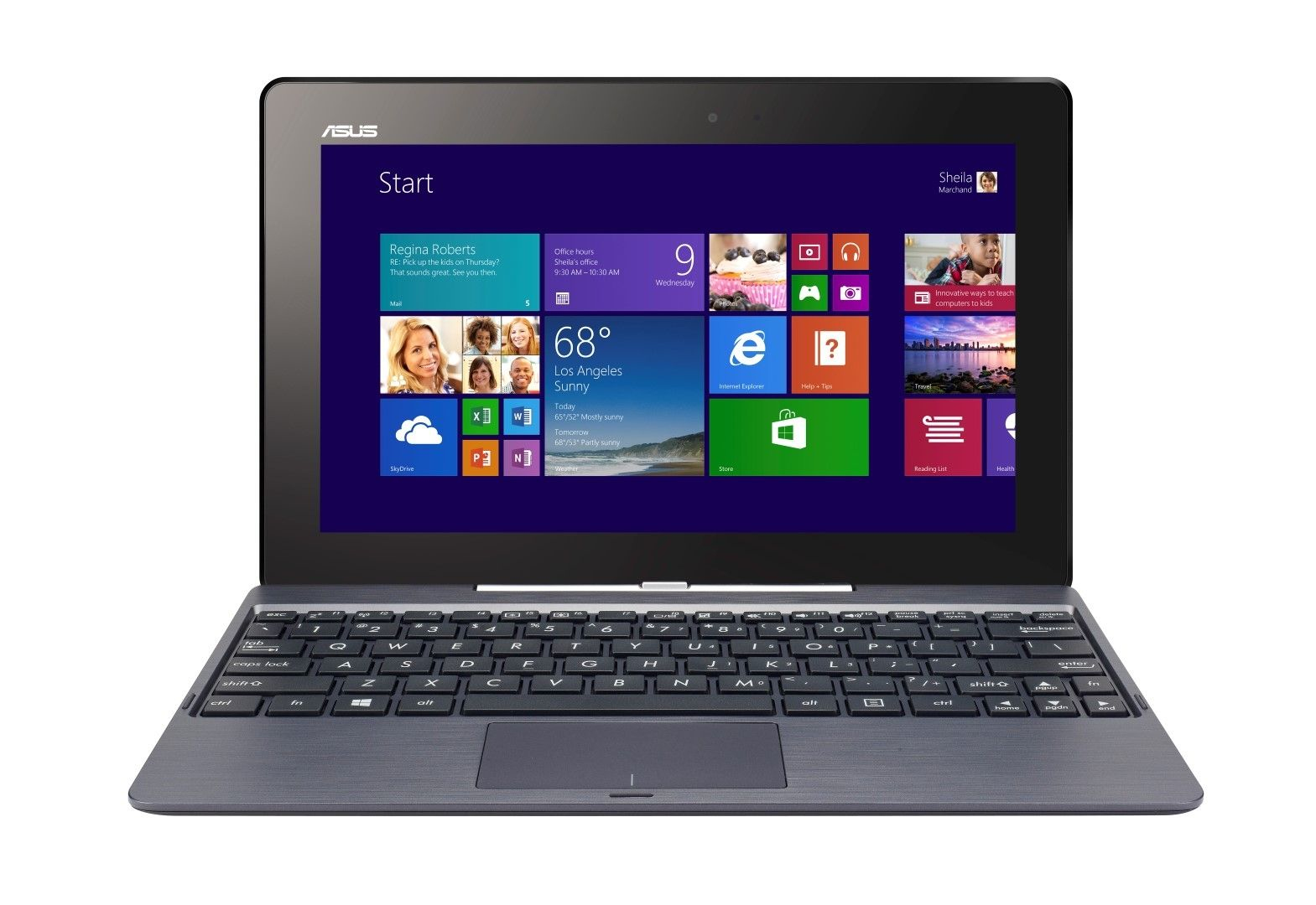 ASUS Transformer Book H100TAM-DK022P laptop Intel Atom® Z3775 Hybrid (2-in-1) – image 1