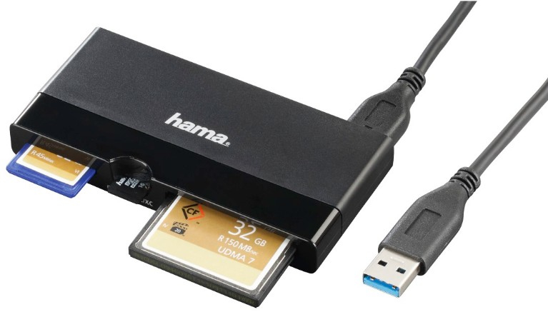 Hama 00124185 card reader USB 3.2 Gen 1 (3.1 Gen 1) Black – image 2