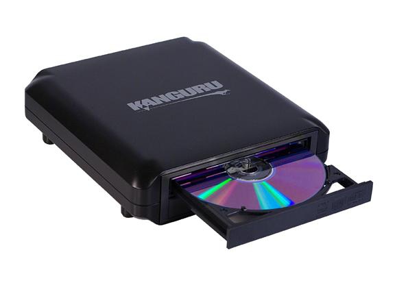 iStorage Kanguru U2-DVDRW-24X optical disc drive DVD±RW Black – image 1