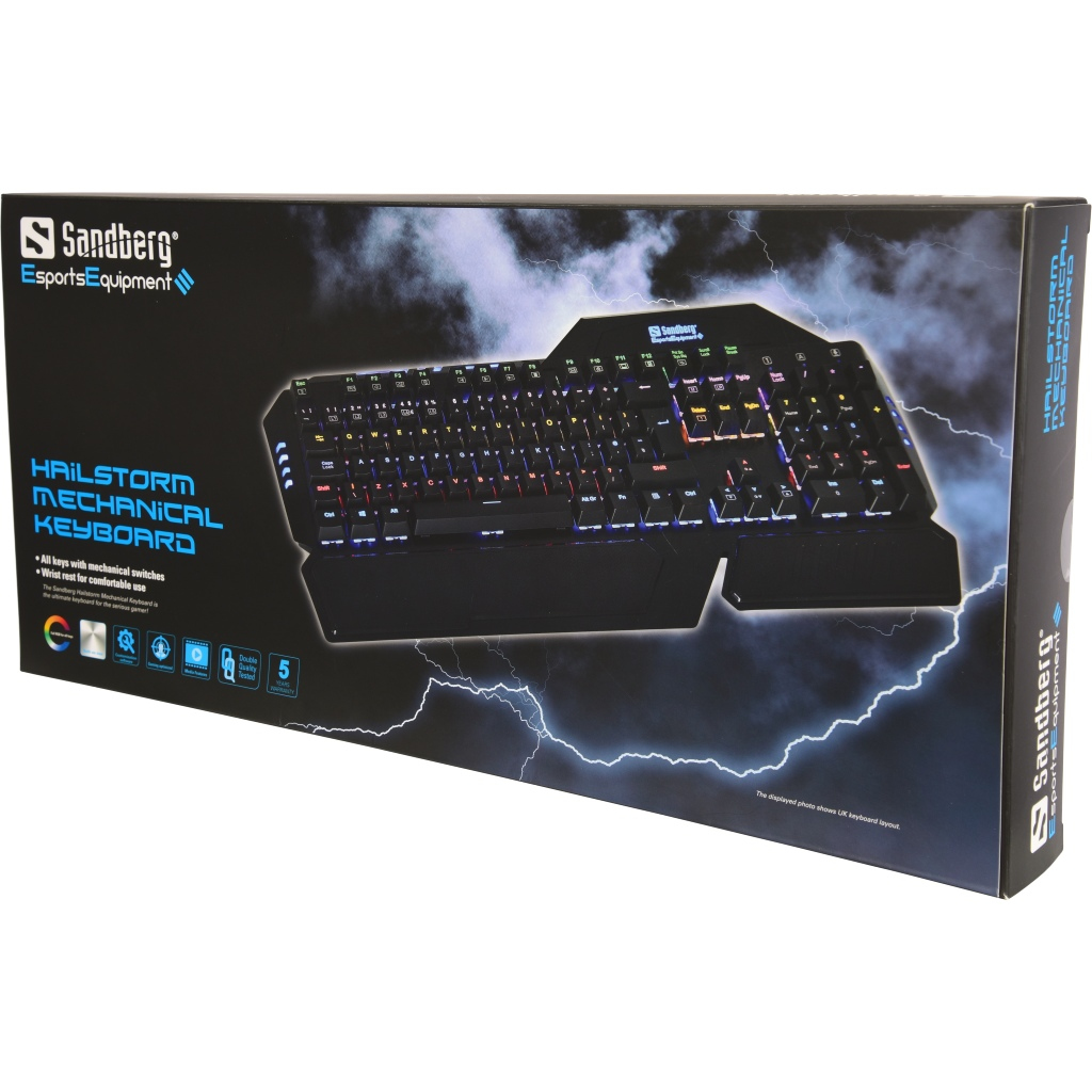 Sandberg Hailstorm Mech Keyboard Nordic – image 2