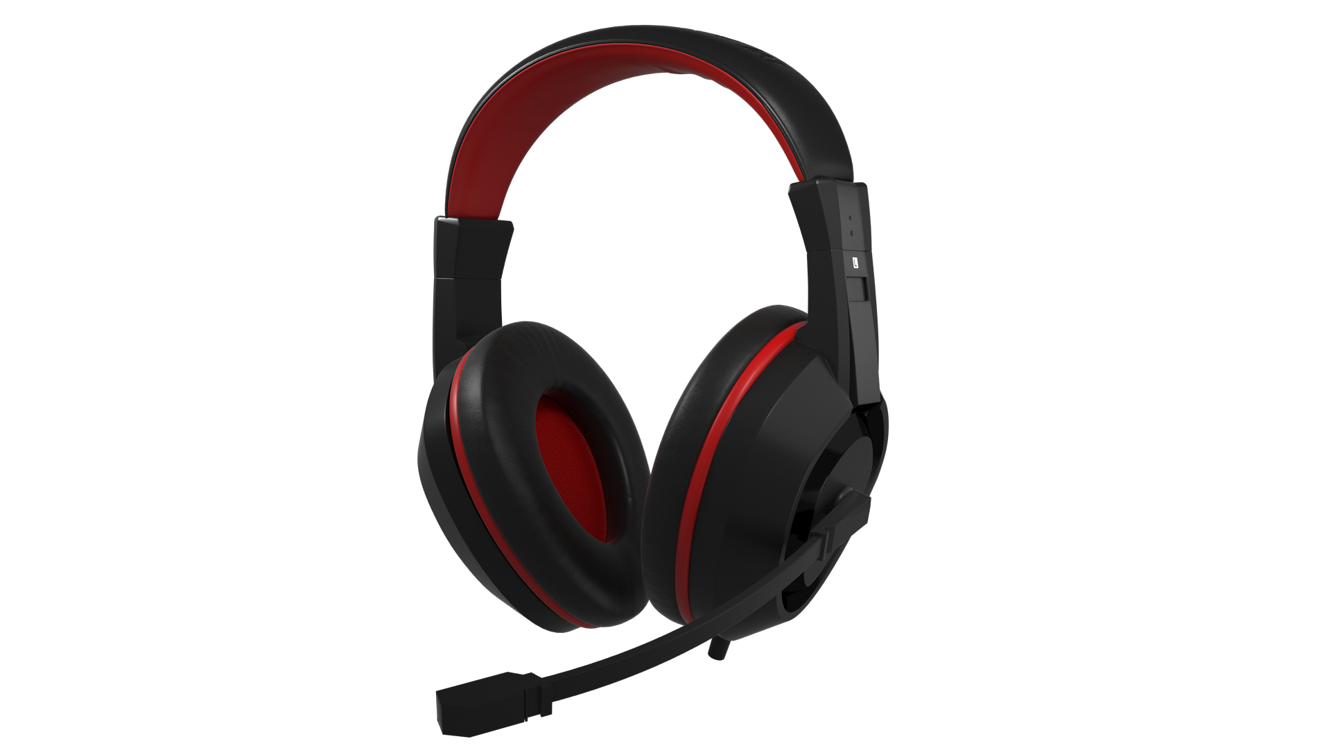Mars Gaming MAH0+ headphones/headset Wired Head-band Black, Red – image 5