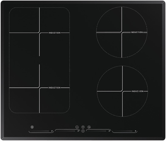 Gorenje IS644AC hob Black Built-in Zone induction hob 4 zone(s)