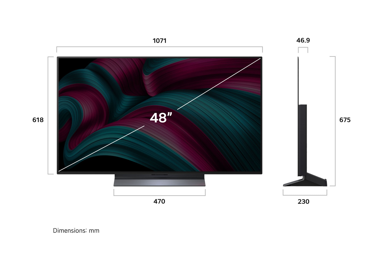LG OLED evo AI OLED48C54LA – image 4
