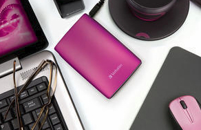 Verbatim Store 'n' Go USB 2.0 Portable Hard Drive 500GB Hot Pink – image 5
