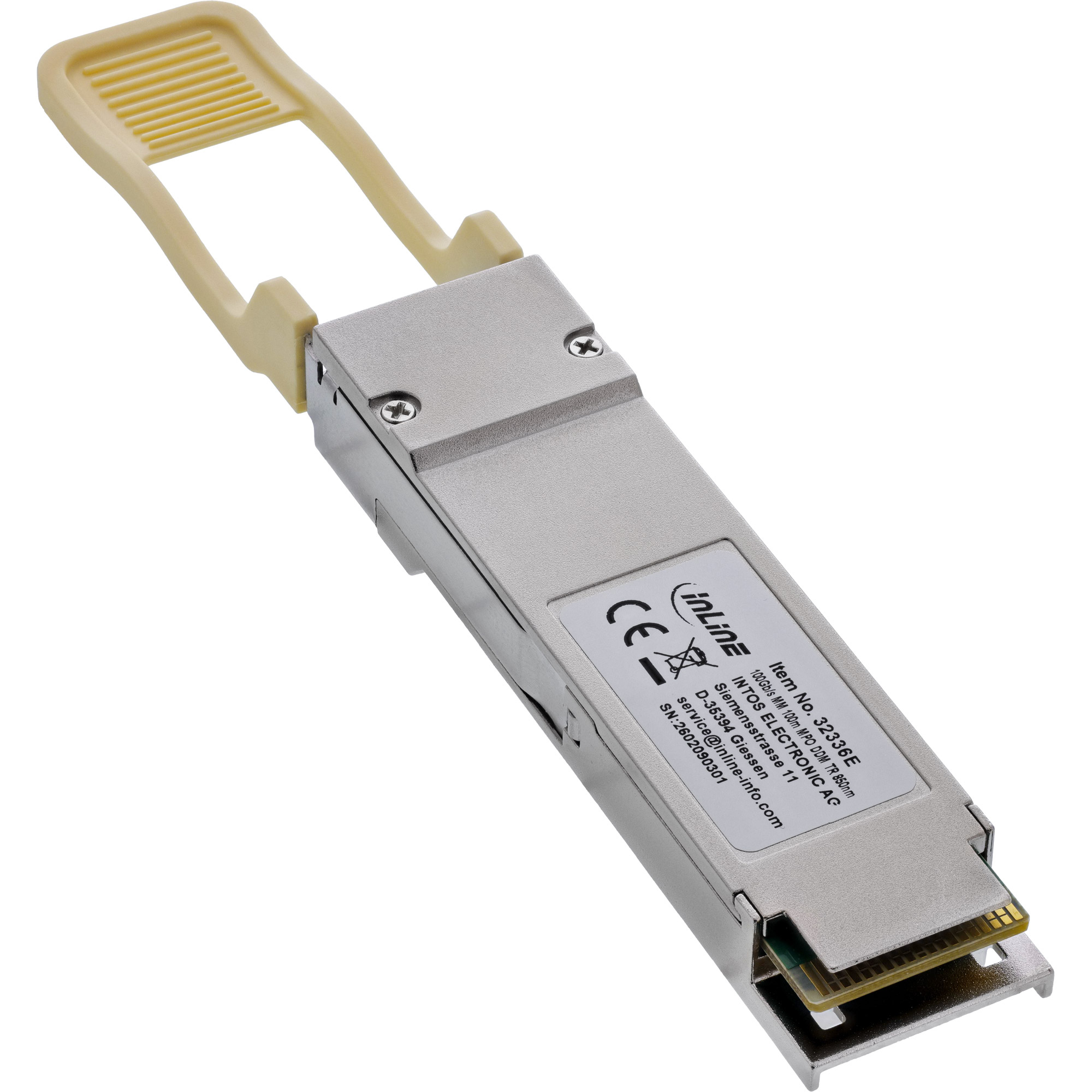 InLine 32336E network transceiver module Fiber optic 100000 Mbit/s QSFP28 850 nm – image 3