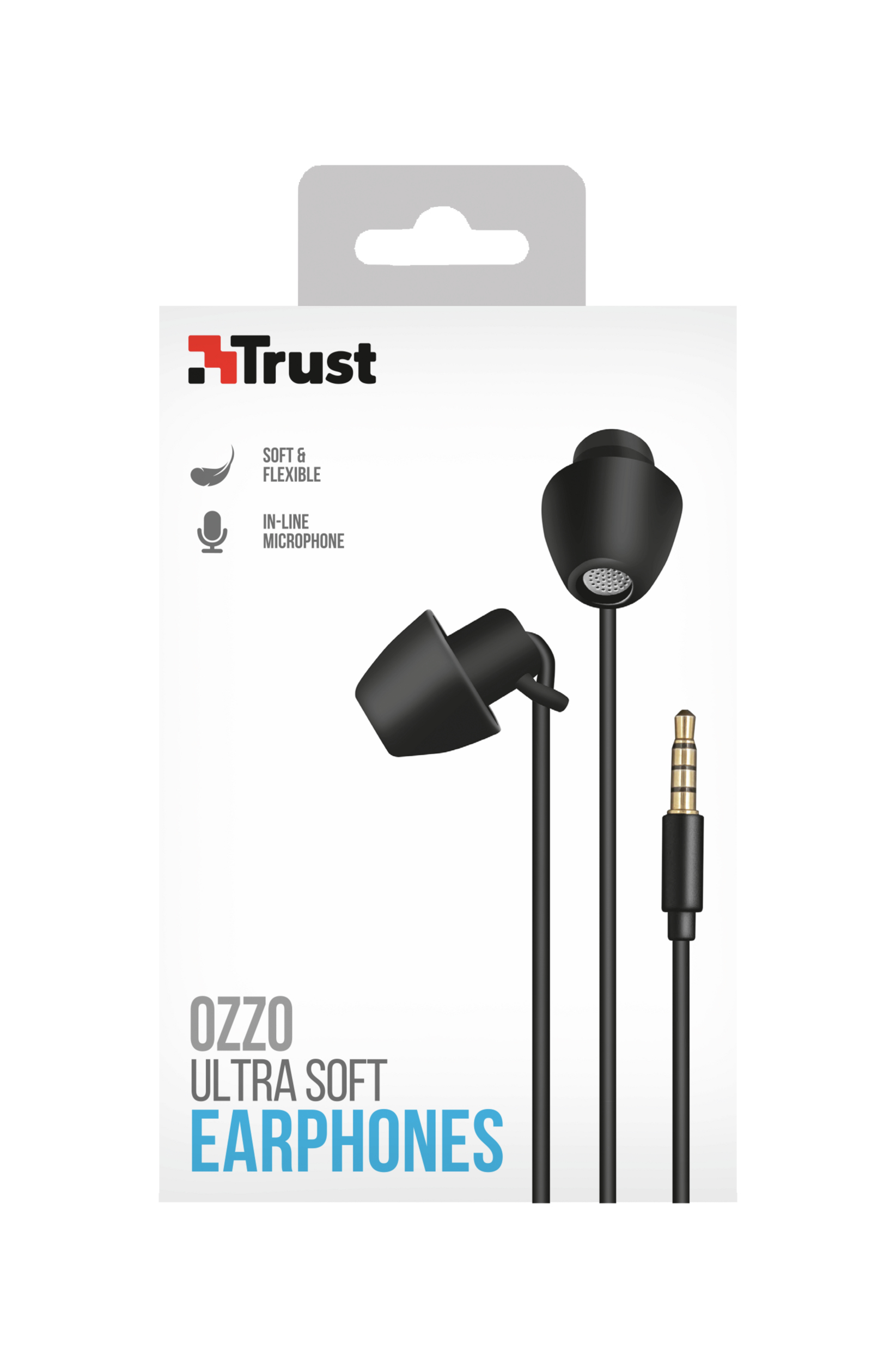 Trust Ozzo Headset Wired In-ear Calls/Music Black – image 5