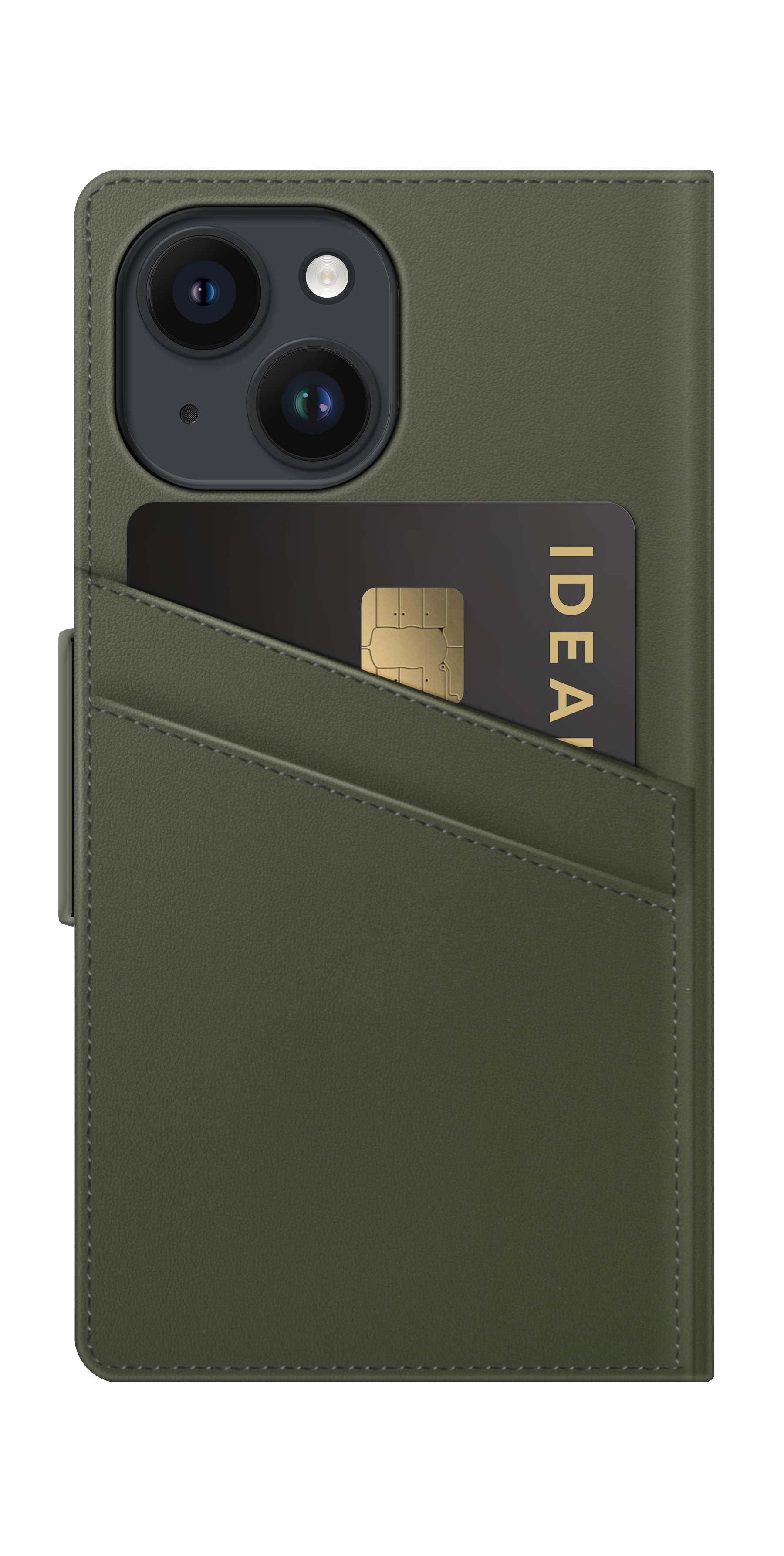 iDeal of Sweden Atelier Wallet iPhone 13/14 Intense Khaki – image 2