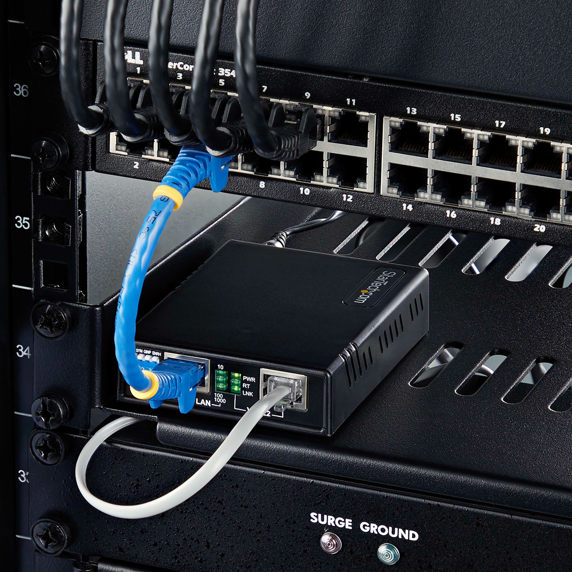 StarTech.com VDSL2 Ethernet Extender Kit over Single Pair Wire, Up to 0.6mi (1km) Long Range LAN Repeater over Phone Line/CAT5e/CAT6, Up to 300Mbps, Replacement – image 6
